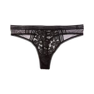 Passionata Womens  Gardenia Lace Tanga, Black